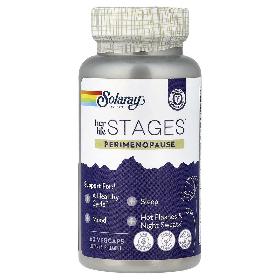 Solaray, Her Life Stages™, Perimenopause, 60 VegCaps