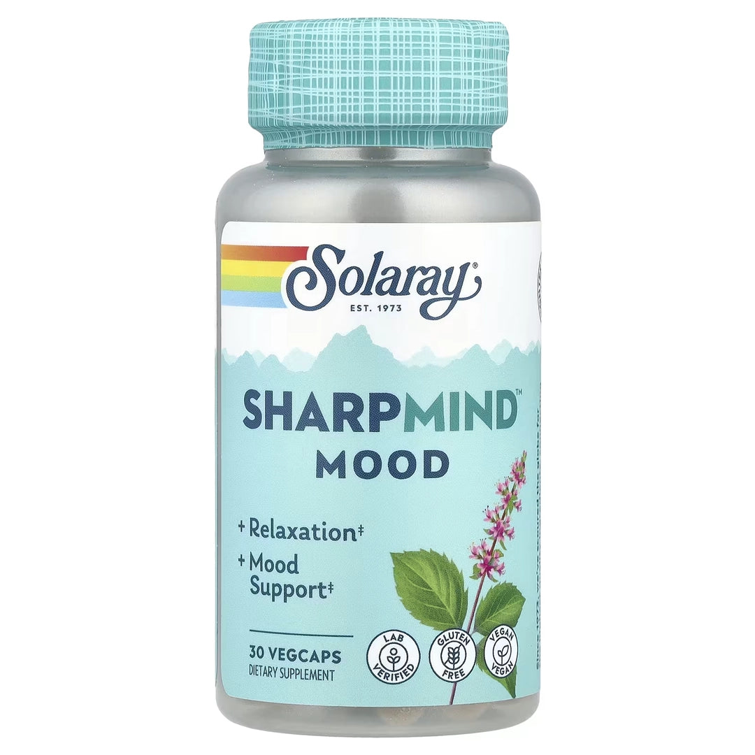 Solaray, SharpMind™ Mood, 30 Vegcaps