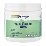 Solaray, Daily Triple Fiber Powder, Unflavored, 14 oz (401 g)