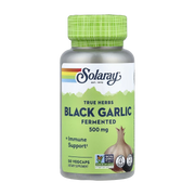 Solaray, True Herbs, Black Garlic, Fermented, 500 mg, 50 VegCaps
