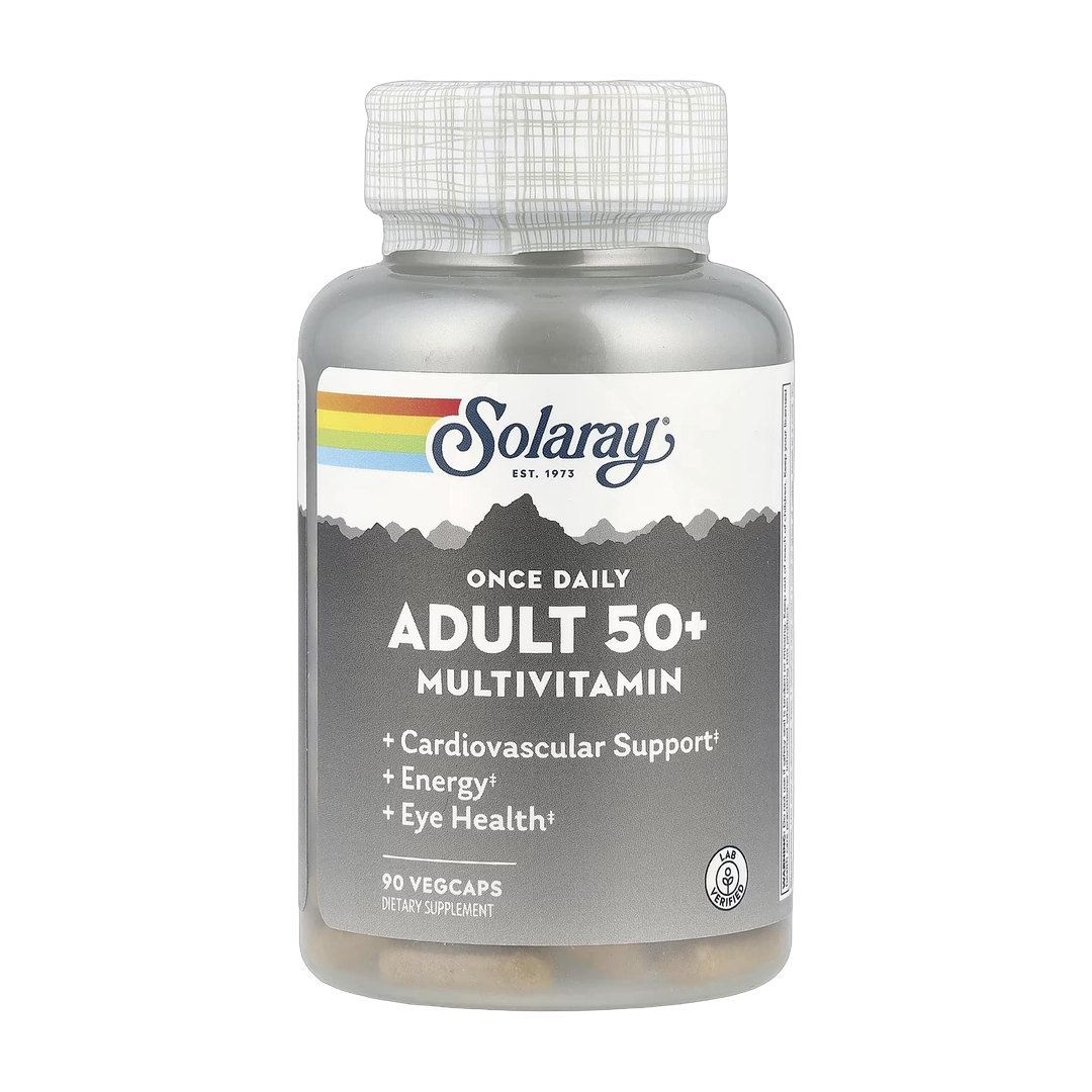 Solaray, Once Daily Adult 50+ Multivitamin, 90 VegCaps