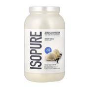 Isopure, Zero Carb Protein Powder, Creamy Vanilla, 3 lb (1.36 kg)