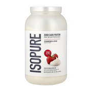 Isopure, Zero Carb Protein Powder, Strawberries & Cream, 3.1 lb (1.4 kg)