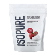 Isopure, Zero Carb Protein Powder, Strawberries & Cream, 1.06 lb (480 g)