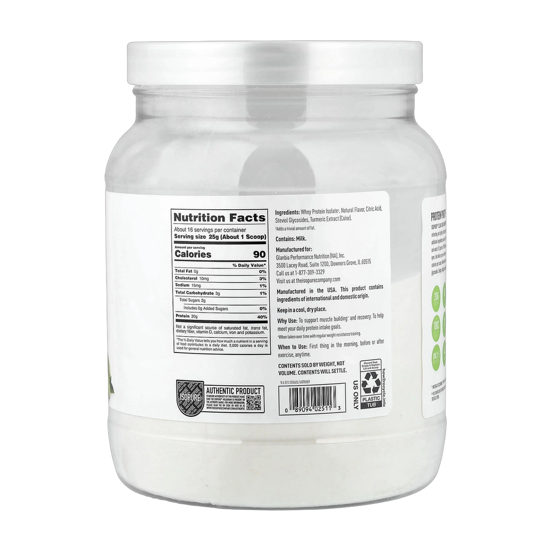 Isopure, Clear Low Carb Protein Powder, Mango Lime, 14.1 oz (400 g)
