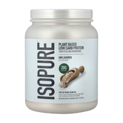 Isopure, Plant Based Low Carb Protein Powder, Unflavored, 1.15 lb (521 g)