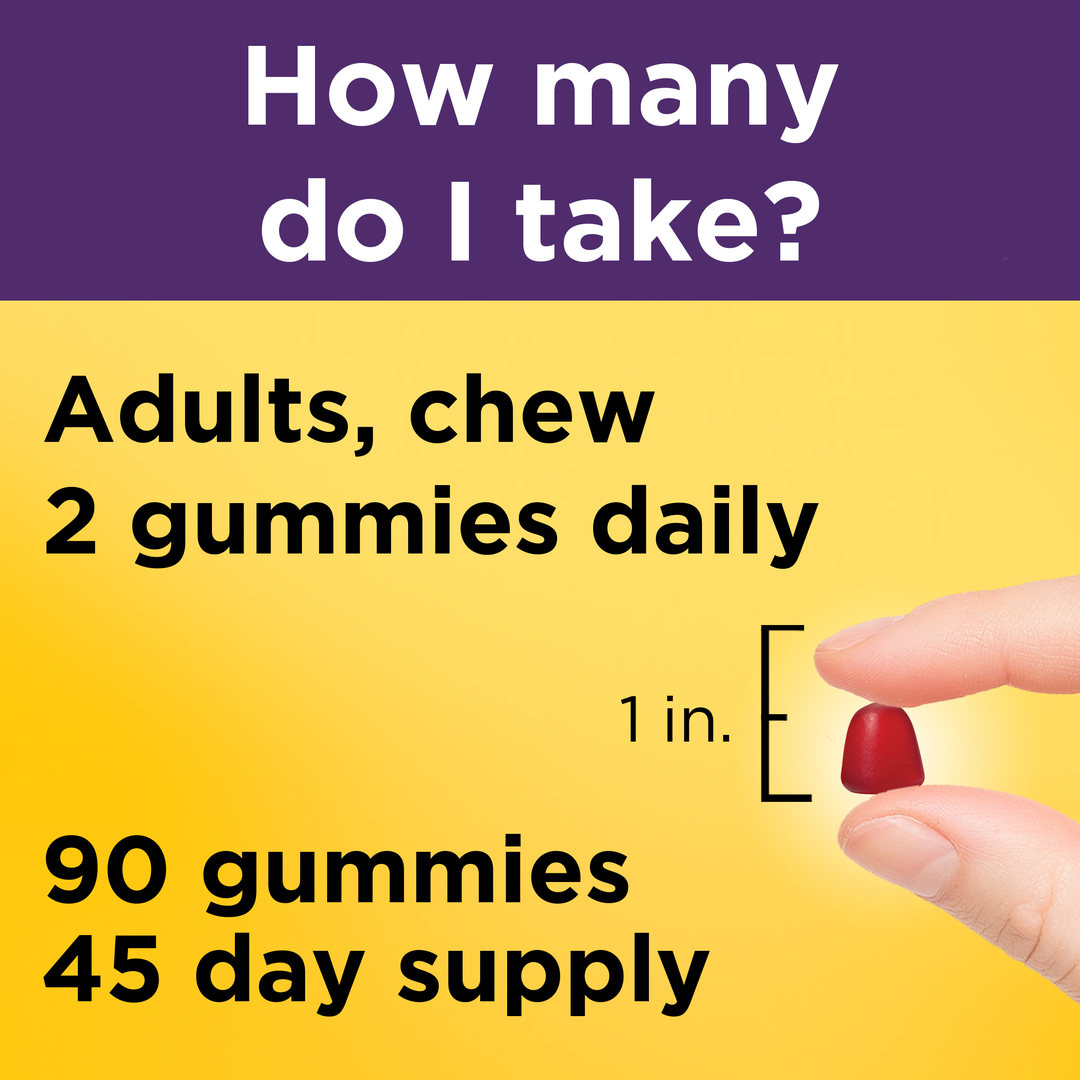 Nature Made, Hair Skin and Nails with Biotin, 2500 mcg, 90 Gummies lifestyle image