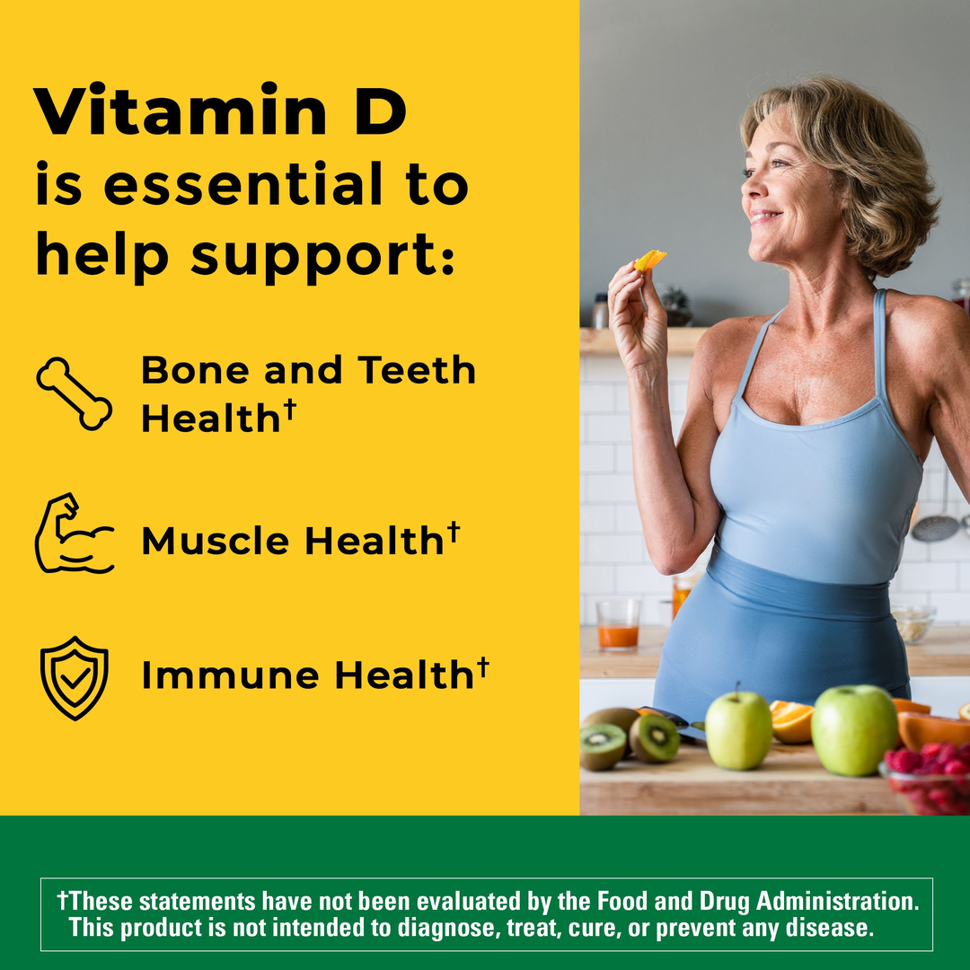 Nature Made, Vitamin D3, 90 Gummies lifestyle image