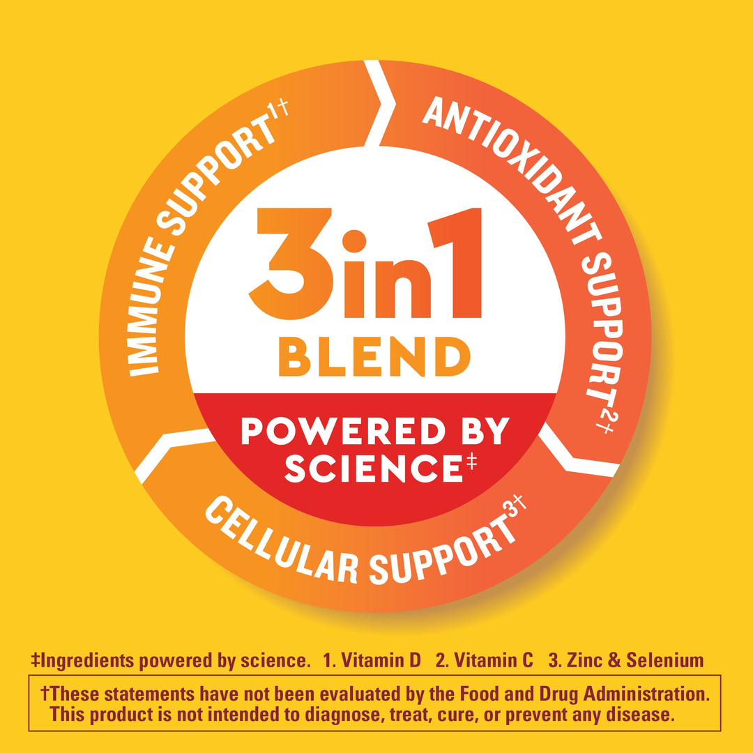 Nature Made, Wellblends, ImmuneMax Gummies, Tangerine, 42 Gummies lifestyle image