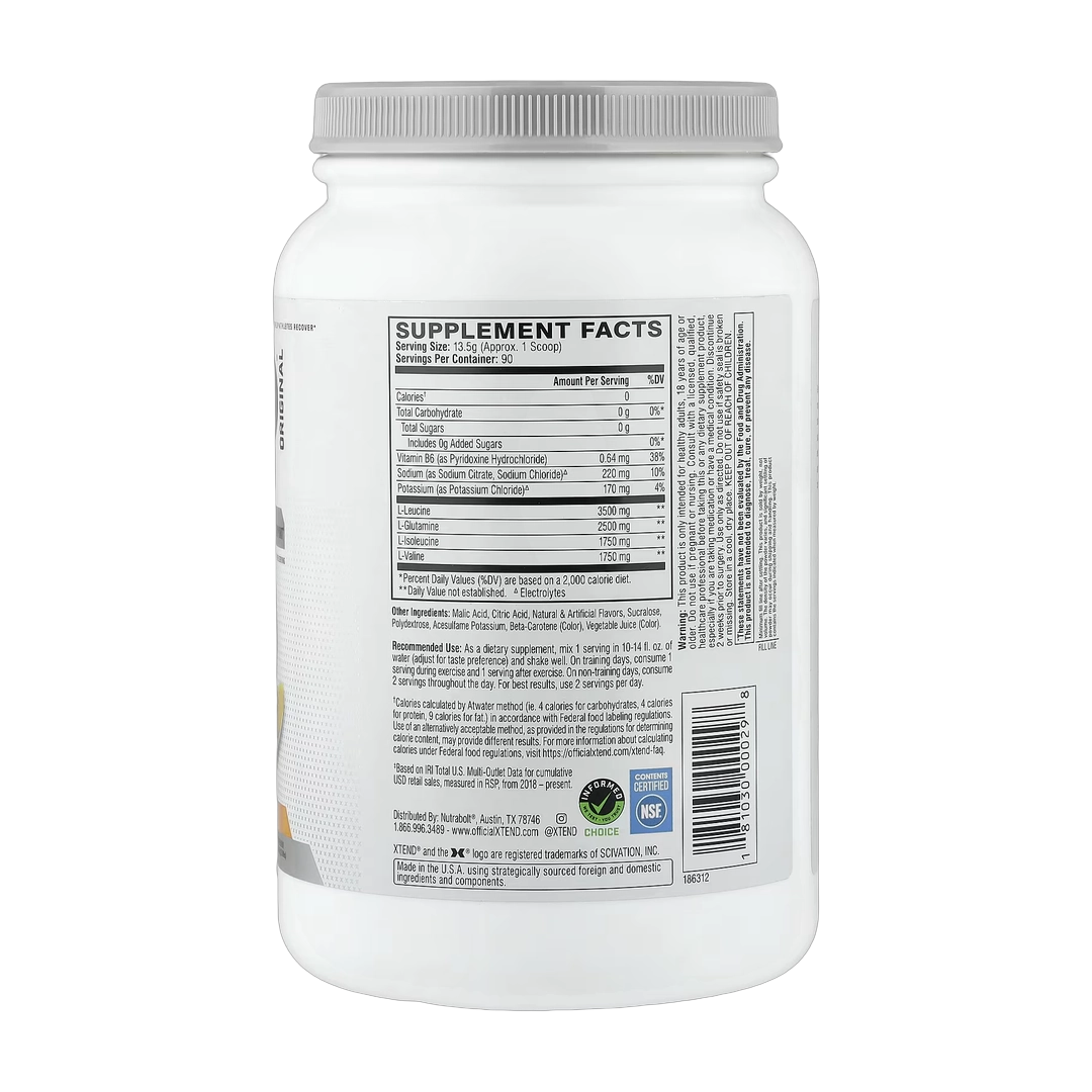 XTEND, 7G BCAA, Mango Madness, 2.68 lb (1.215 kg)