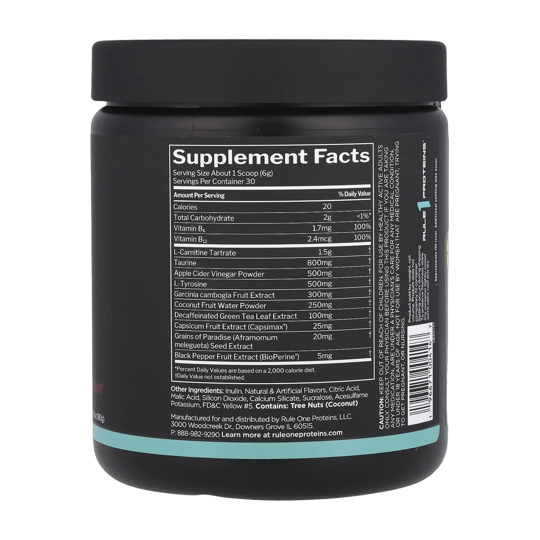 Rule One Proteins, Lean™, Non-Stim Weight Management, Pineapple Passionfruit, 6.35 oz (180 g)