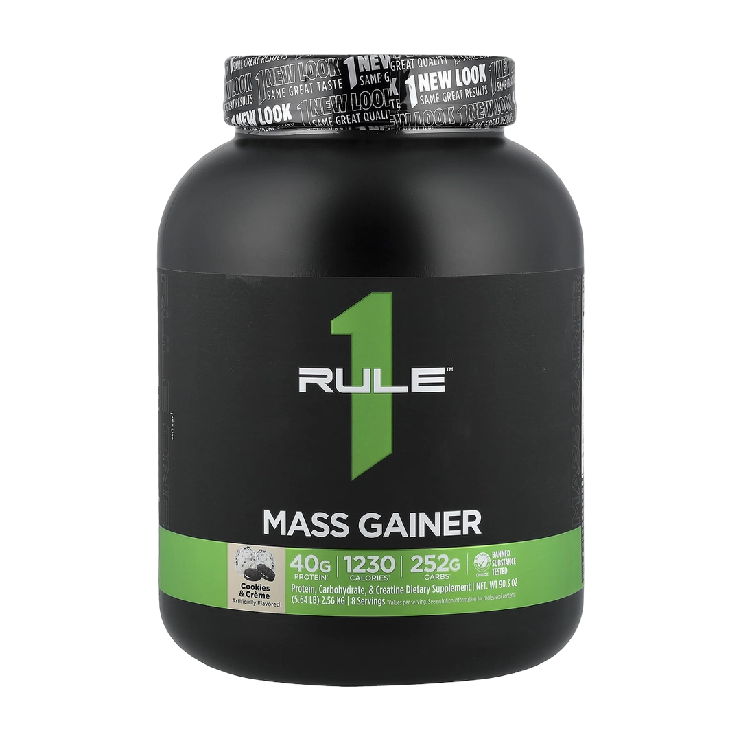 Rule One Proteins, Mass Gainer, Cookies & Creme, 5.64 lb (2.56 kg)