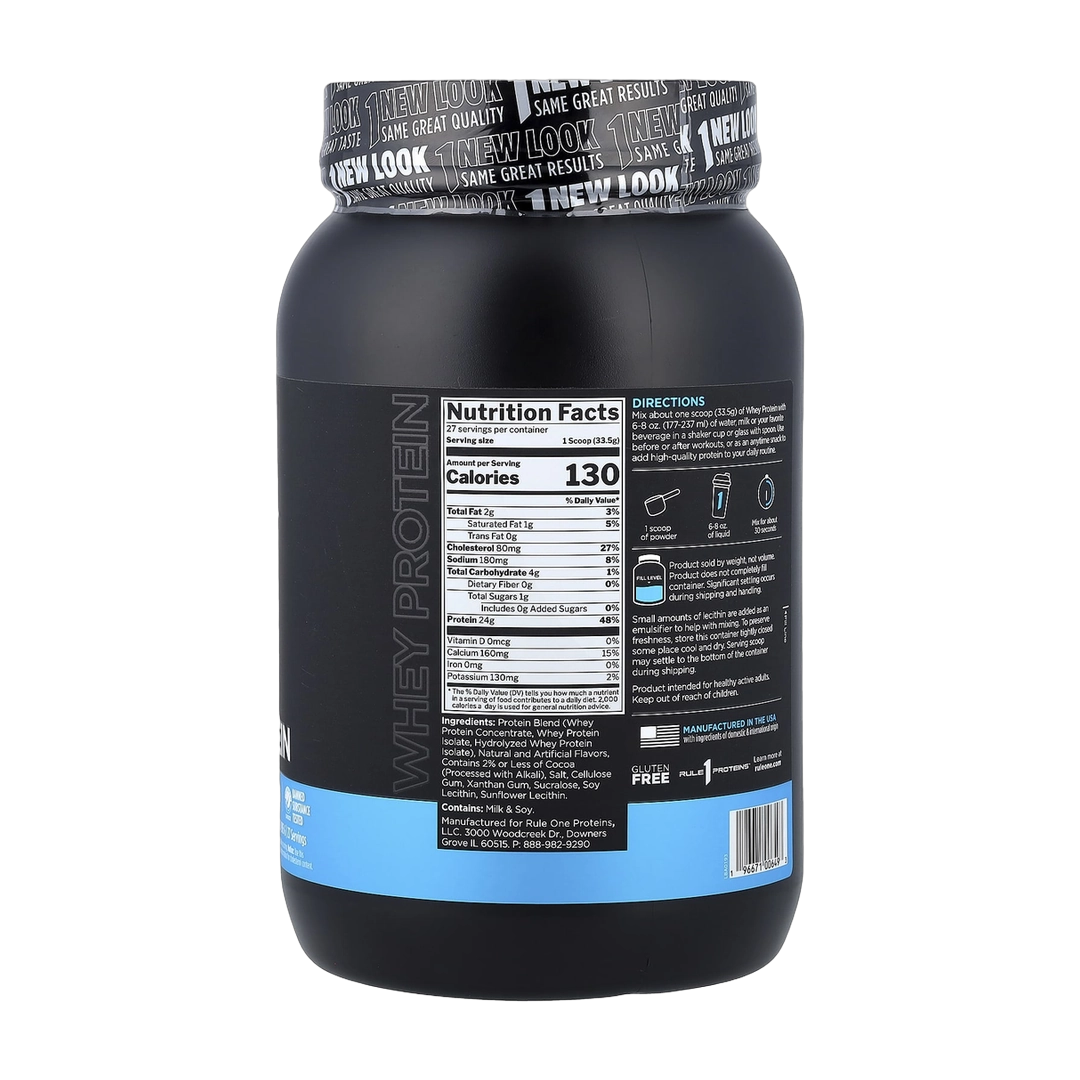 Rule One Proteins, Whey Protein, Salted Caramel, 1.99 lb (905 g)