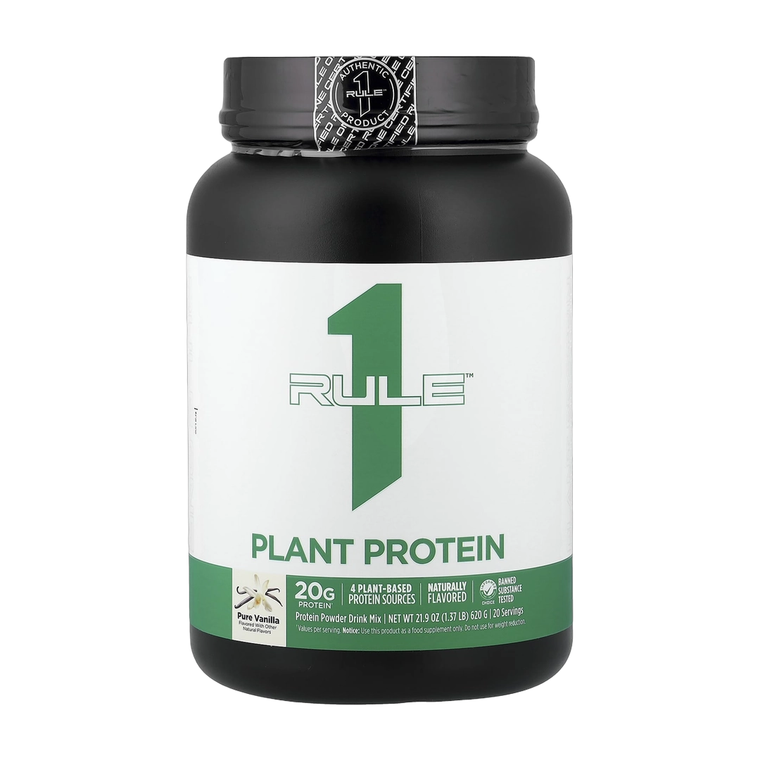 Rule One Proteins, Plant Protein, Pure Vanilla, 1.37 lb (620 g)