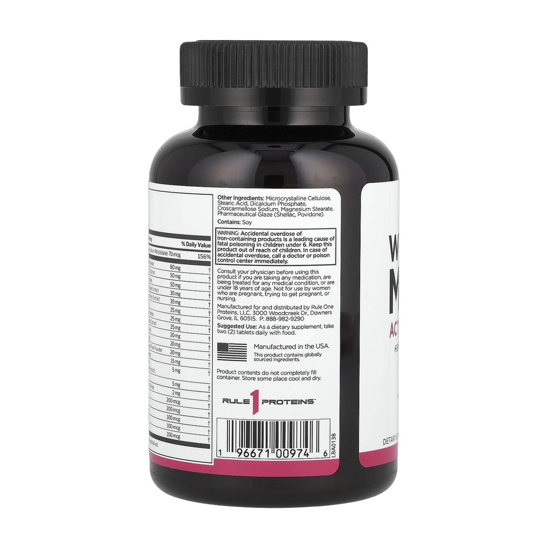 Rule One Proteins, Women's Multi™, Active Lifestyle, 60 Tablets