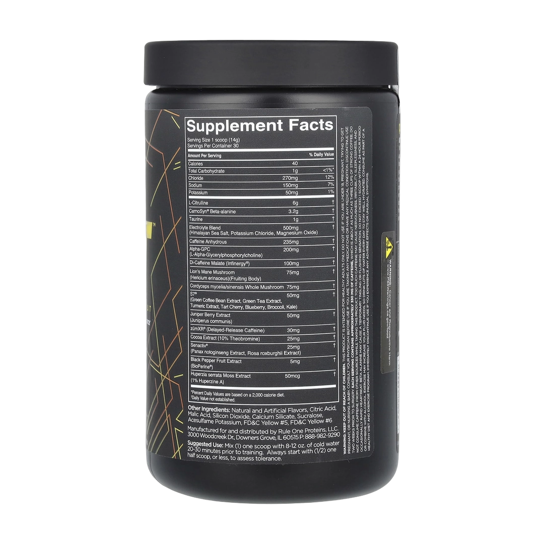 Rule One Proteins, preLIFT, Pre-Workout, Orange Pineapple, 14.8 oz (420 g)