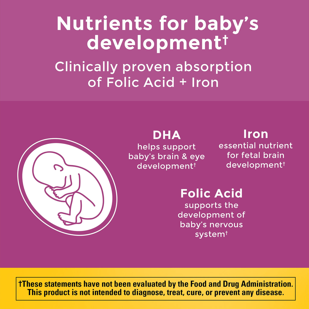Nature Made, Prenatal Folic Acid + DHA, 90 Softgels lifestyle image