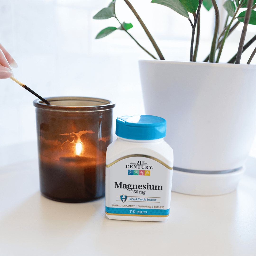 21st Century, Magnesium, 250 mg, 110 Tablets lifestyle image