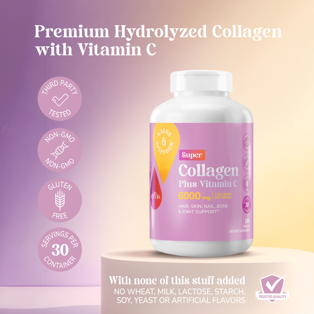21st Century, Super Collagen Plus Vitamin C, 180 Tablets lifestyle image