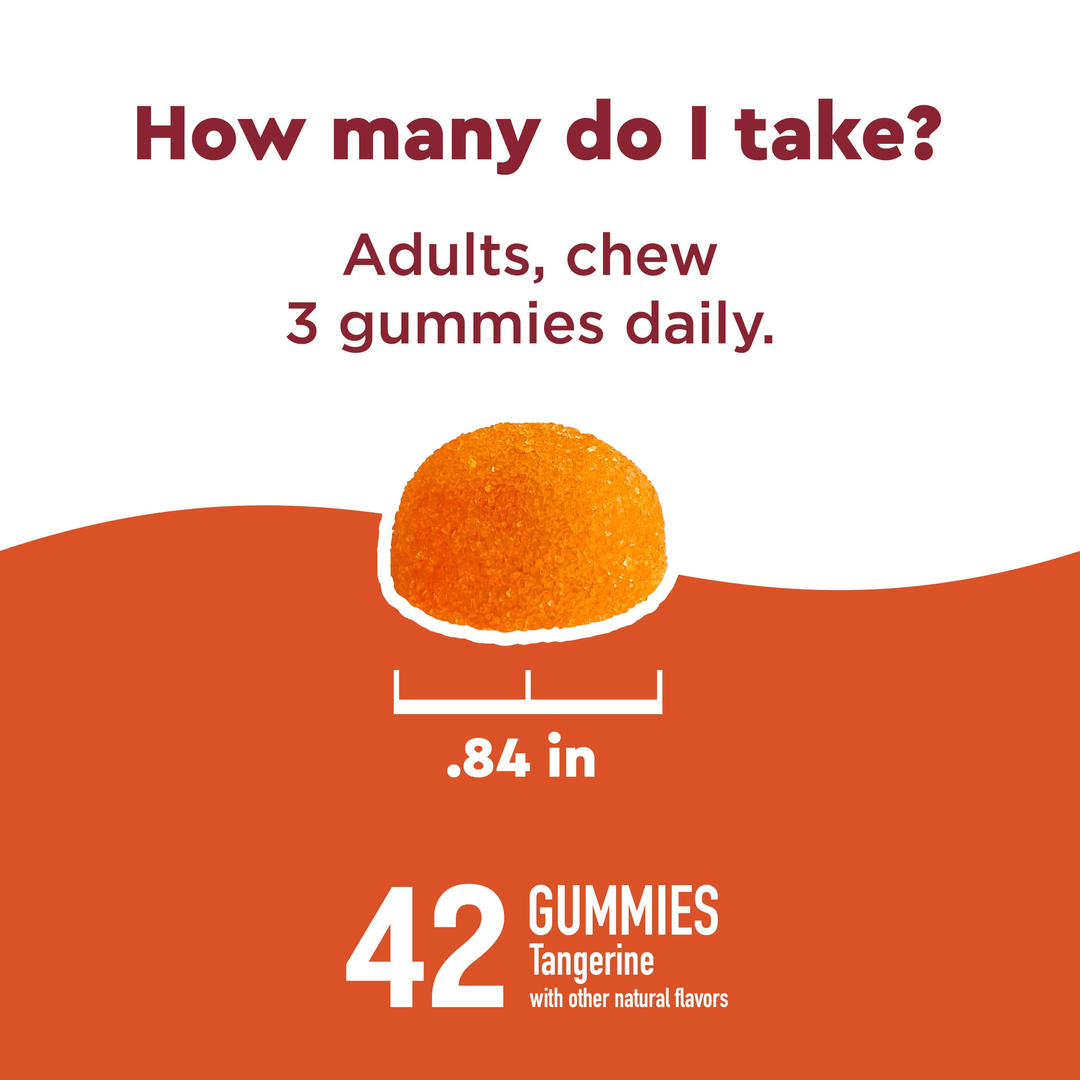Nature Made, Wellblends, ImmuneMax Gummies, Tangerine, 42 Gummies lifestyle image