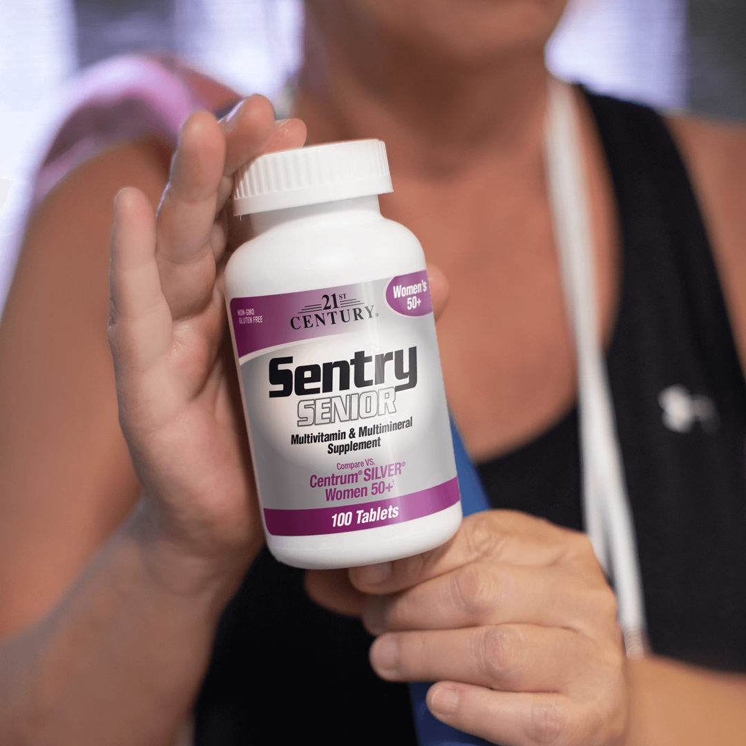 21st Century, Sentry Senior, Women's 50+, Multivitamin & Multimineral Supplement, 100 Tablets lifestyle image