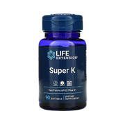 Life Extension, Super K, 90 Softgels front packaging view