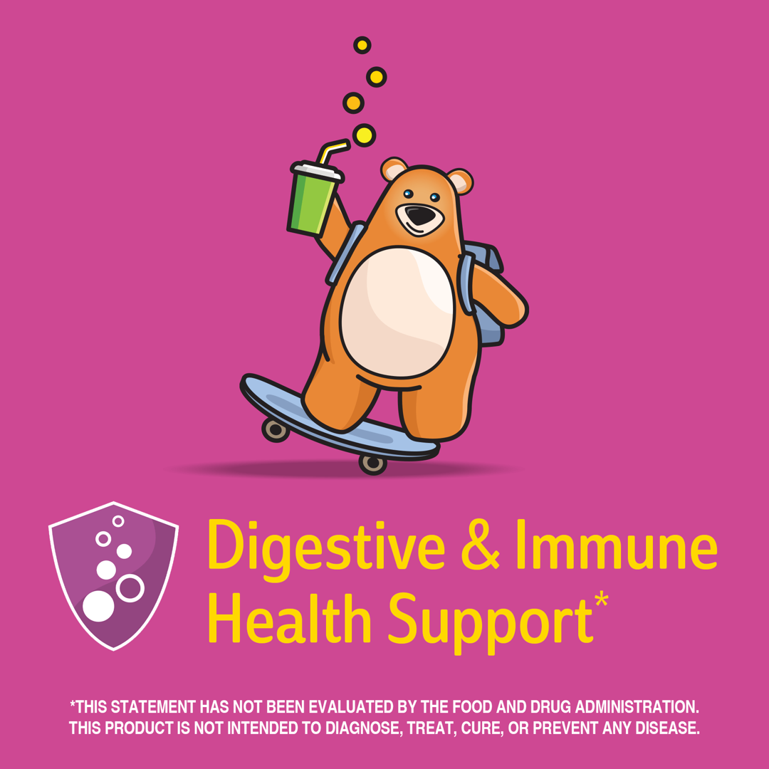 21st Century, Zoo Friends, Children's Chewable Probiotic, Age 4+, Fruit Punch, 30 Chewable Tablets lifestyle image