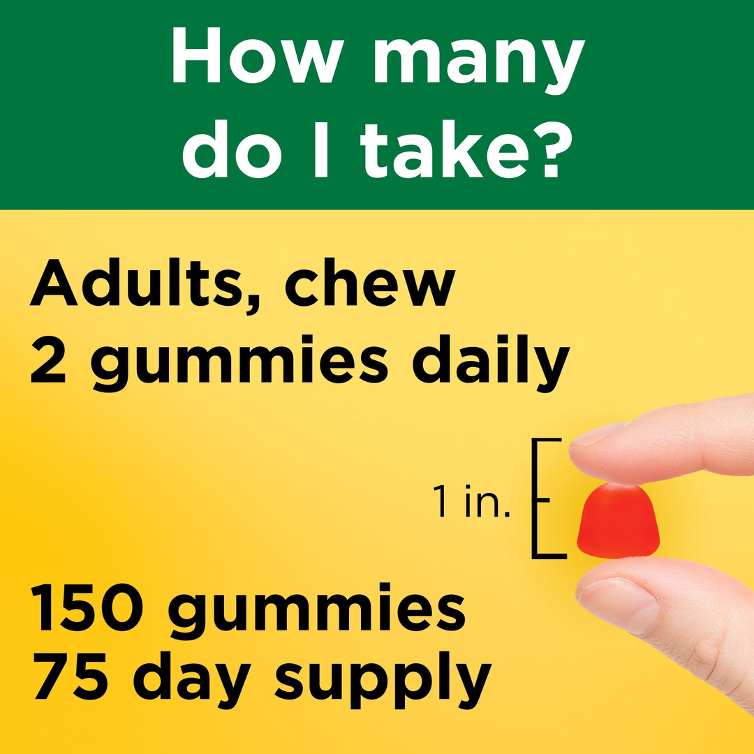 Nature Made, Vitamin D3, 5000 IU, 150 Gummies lifestyle image