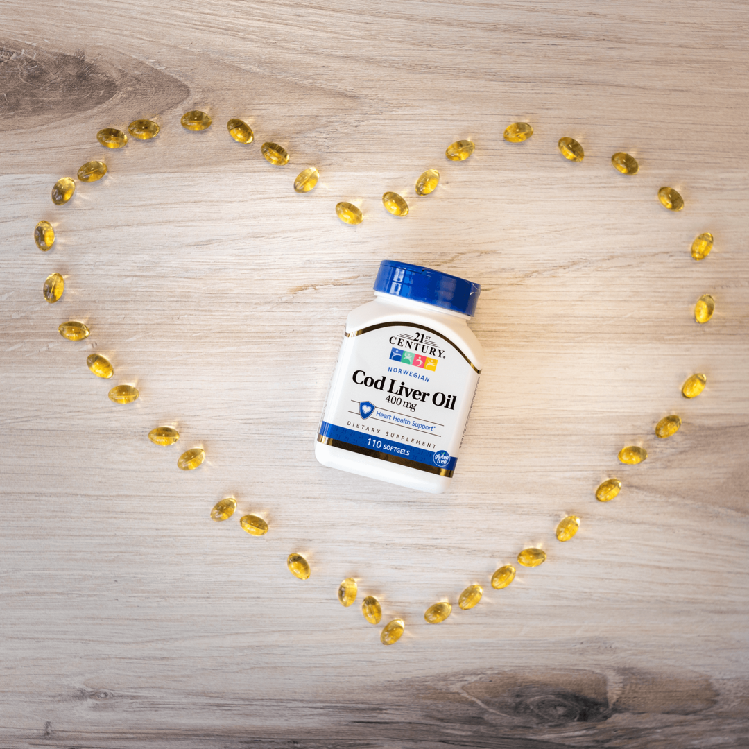 21st Century, Norwegian Cod Liver Oil, 400 mg, 110 Softgels lifestyle image
