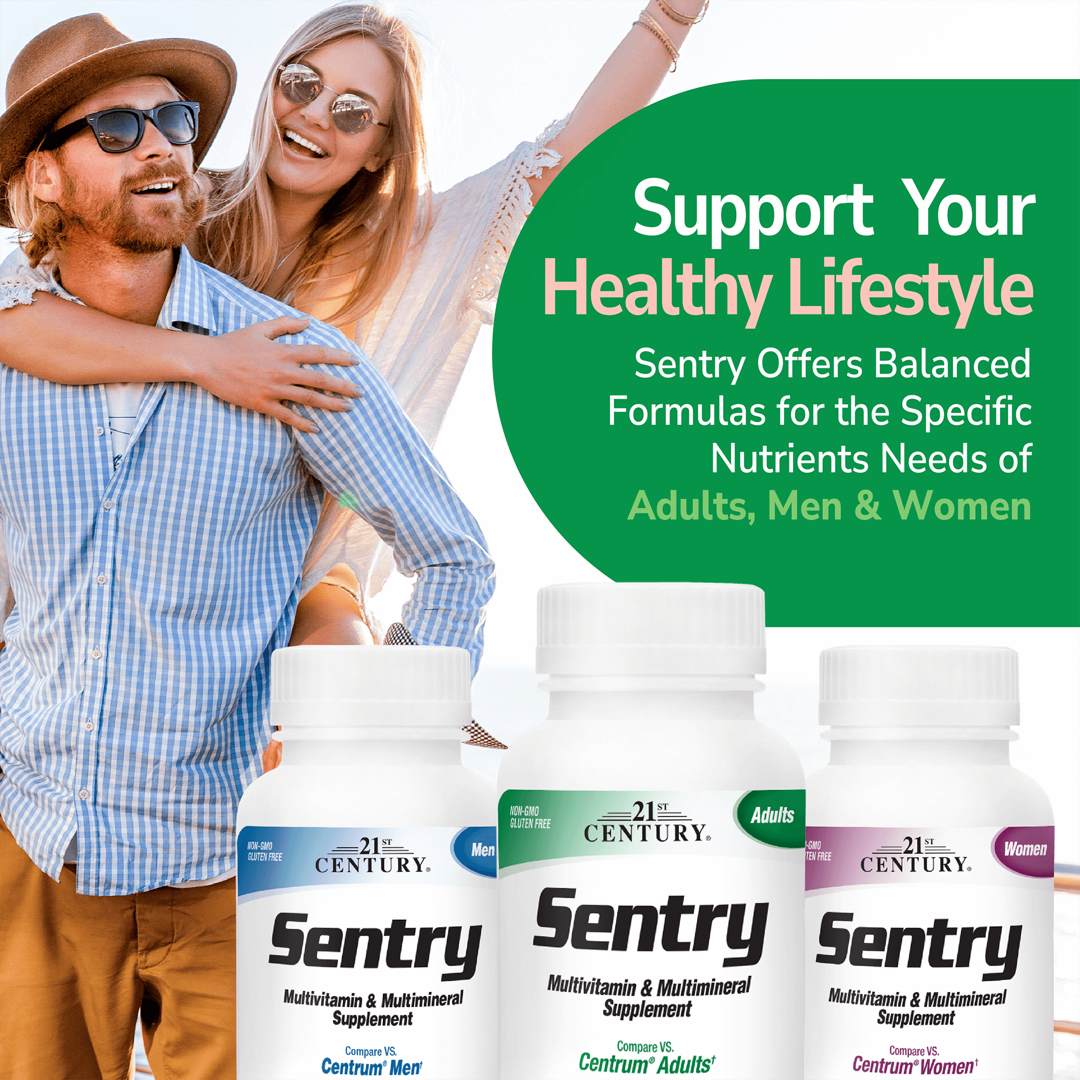 21st Century, Sentry, Adults Multivitamin & Multimineral Supplement, 130 Tablets lifestyle image
