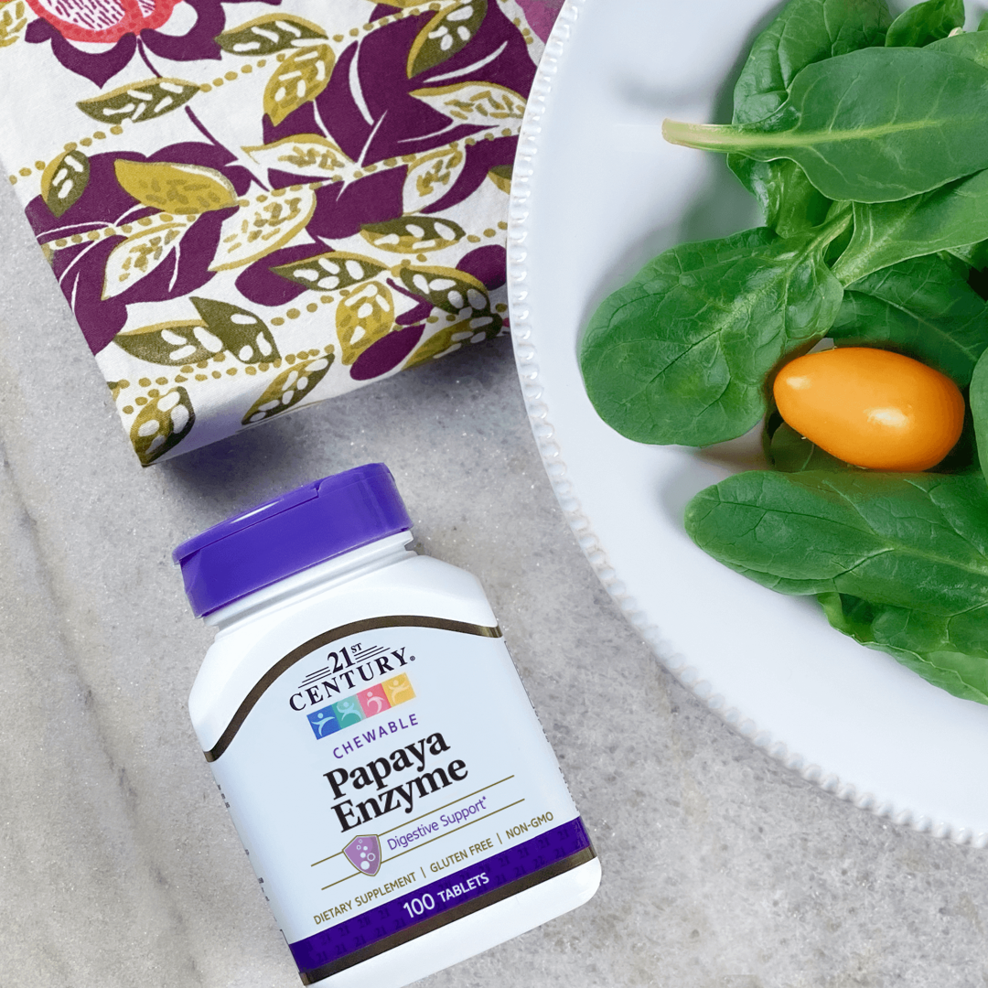 21st Century, Chewable Papaya Enzyme, 100 Tablets lifestyle image
