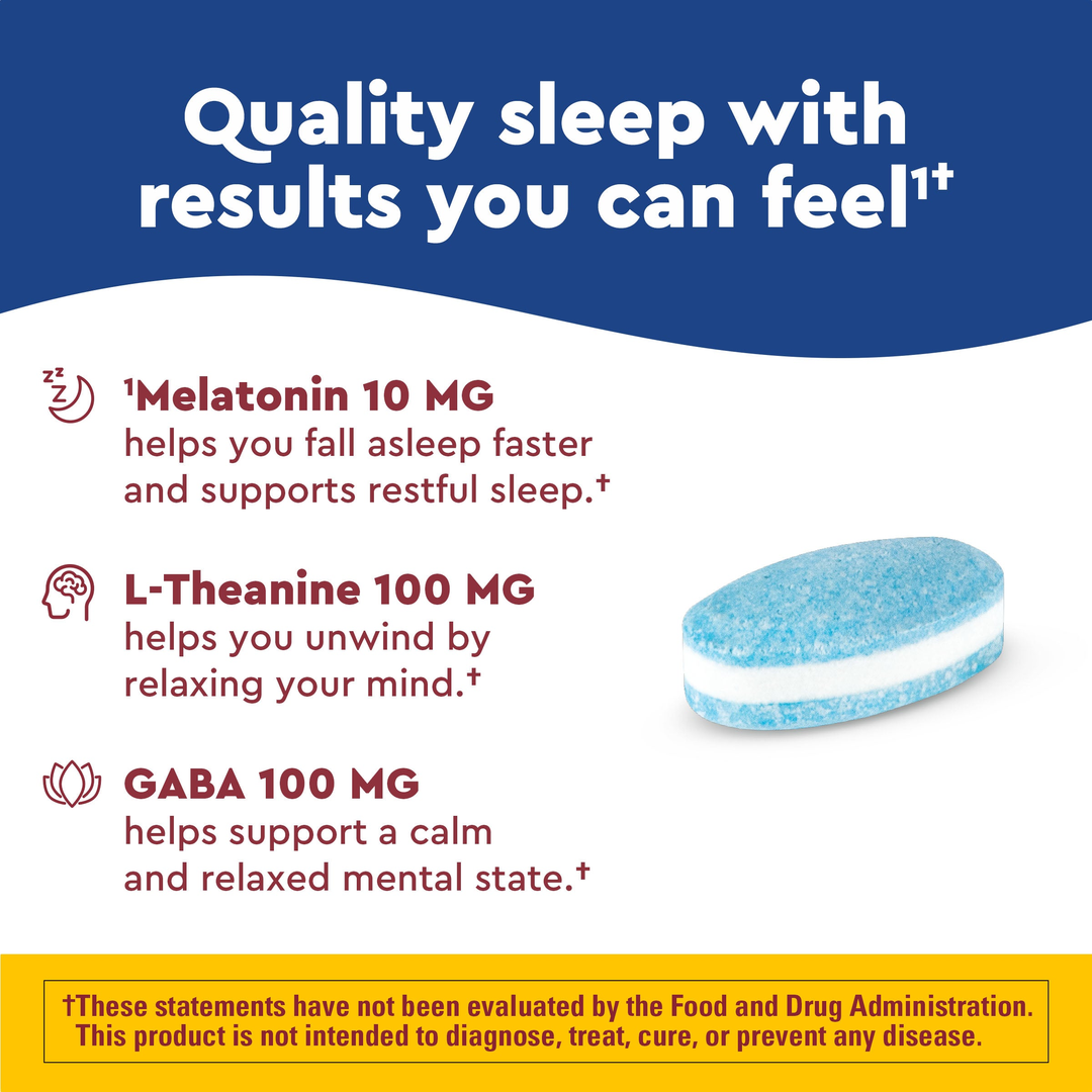 Nature Made, Wellblends, Sleep Longer, 35 Tri-Layer Tablets lifestyle image
