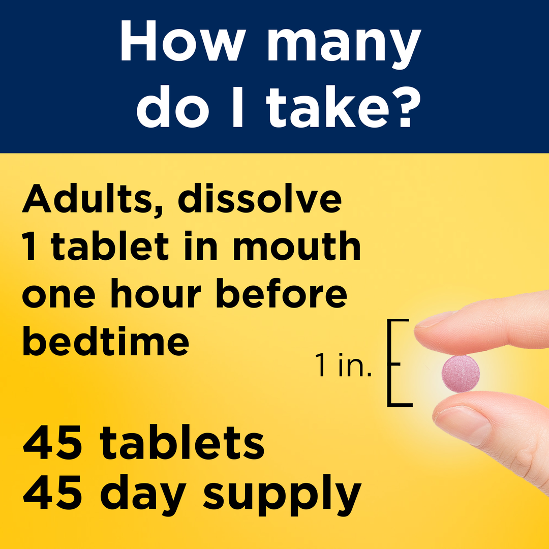 Nature Made, Melatonin, 10 mg Fast Dissolve, 45 Tablets lifestyle image