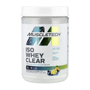 MuscleTech, ISO Whey Clear, Ultra-Pure Whey Protein Isolate, Lemon Berry Blizzard, 1.11 lbs (503 g)