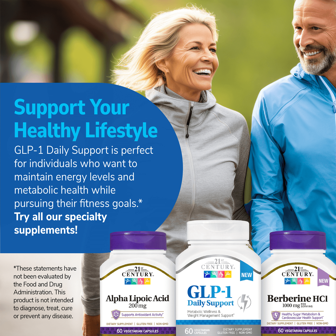 21st Century, GLP-1, 60 Vegetarian Capsules lifestyle image