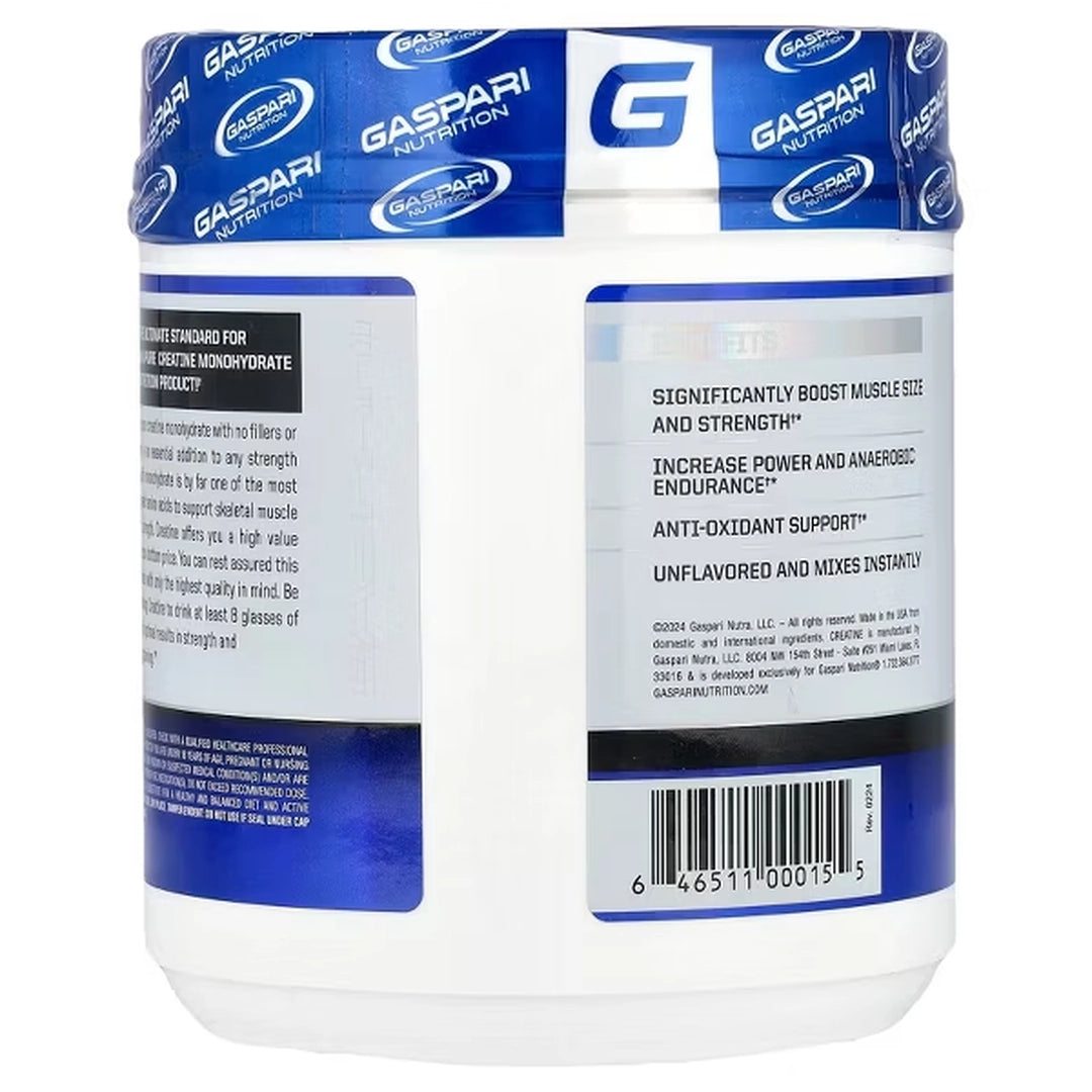 Gaspari Nutrition, Creatine, Unflavored, 1 kg