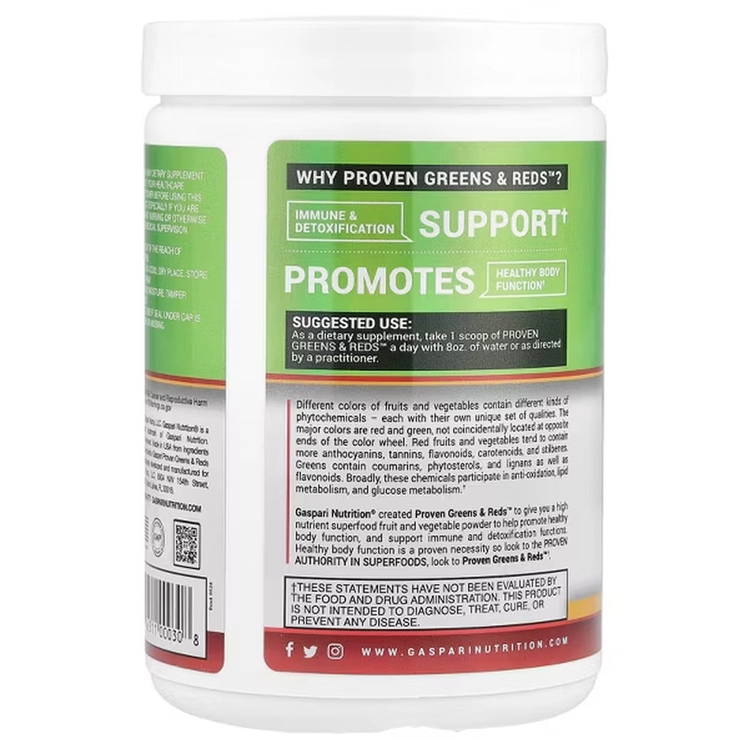 Gaspari Nutrition, Proven Greens & Reds, Mango Splash, 12.69 oz (360 g)