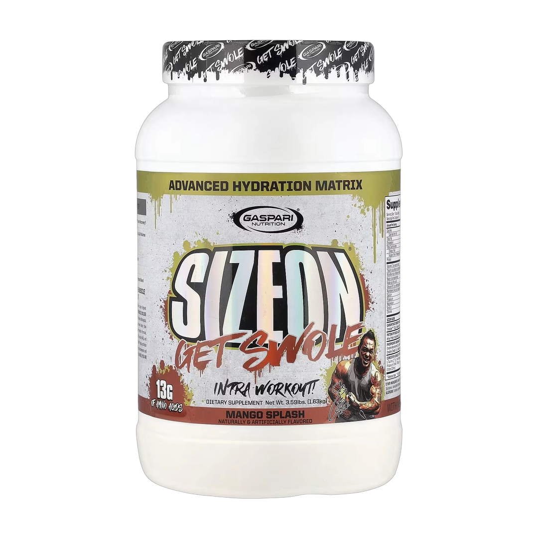 Gaspari Nutrition, SizeOn®, Get Swole, Intra Workout, Mango Splash, 3.59 lbs (1.63 kg)
