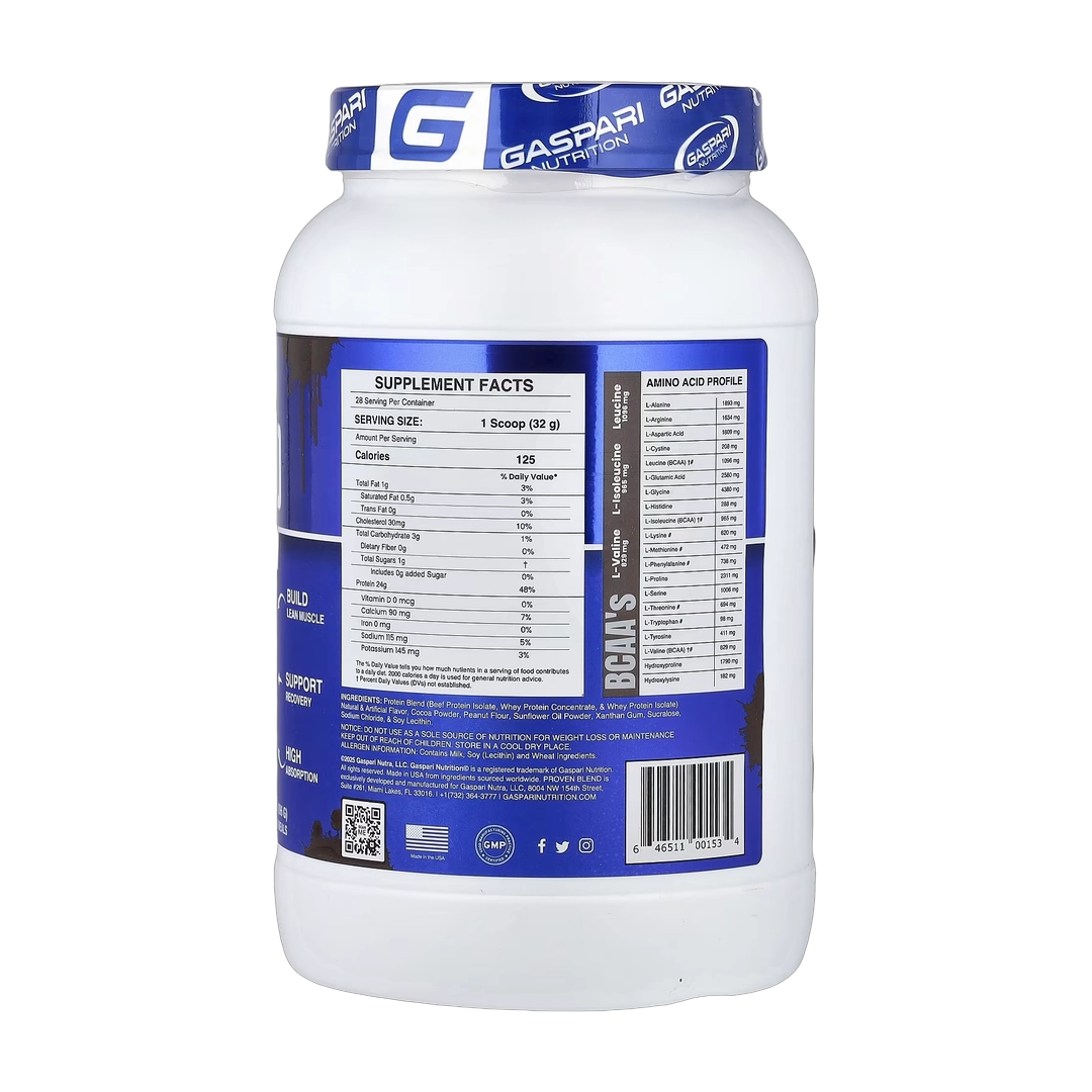 Gaspari Nutrition, Proven Blend Multi-Source Protein, Chocolate Peanut Butter, 2 lbs (896 g)