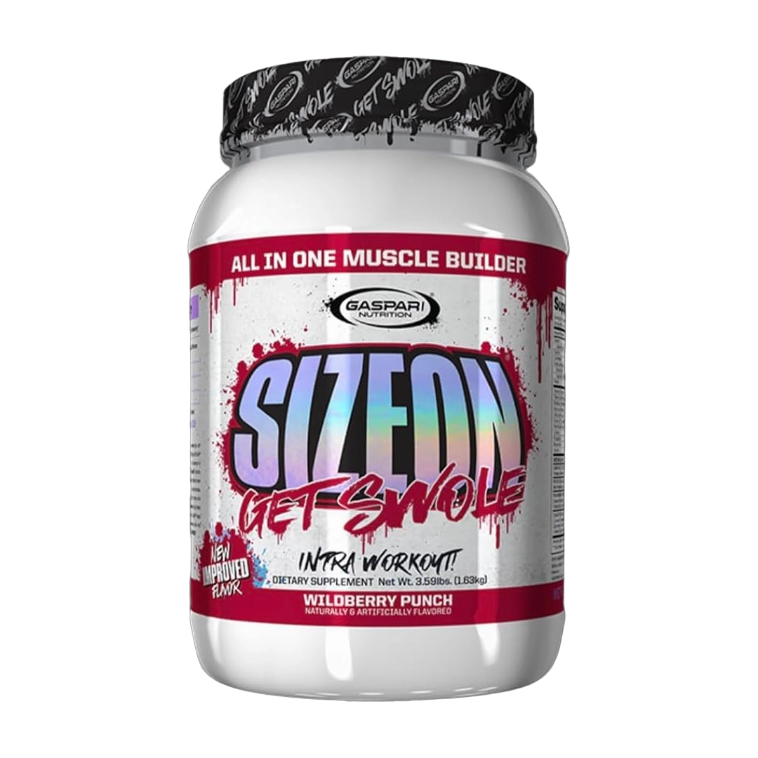 Gaspari Nutrition, SizeOn, All In One Muscle Builder, Berry Punch, 3.59 lbs (1.63 kg)