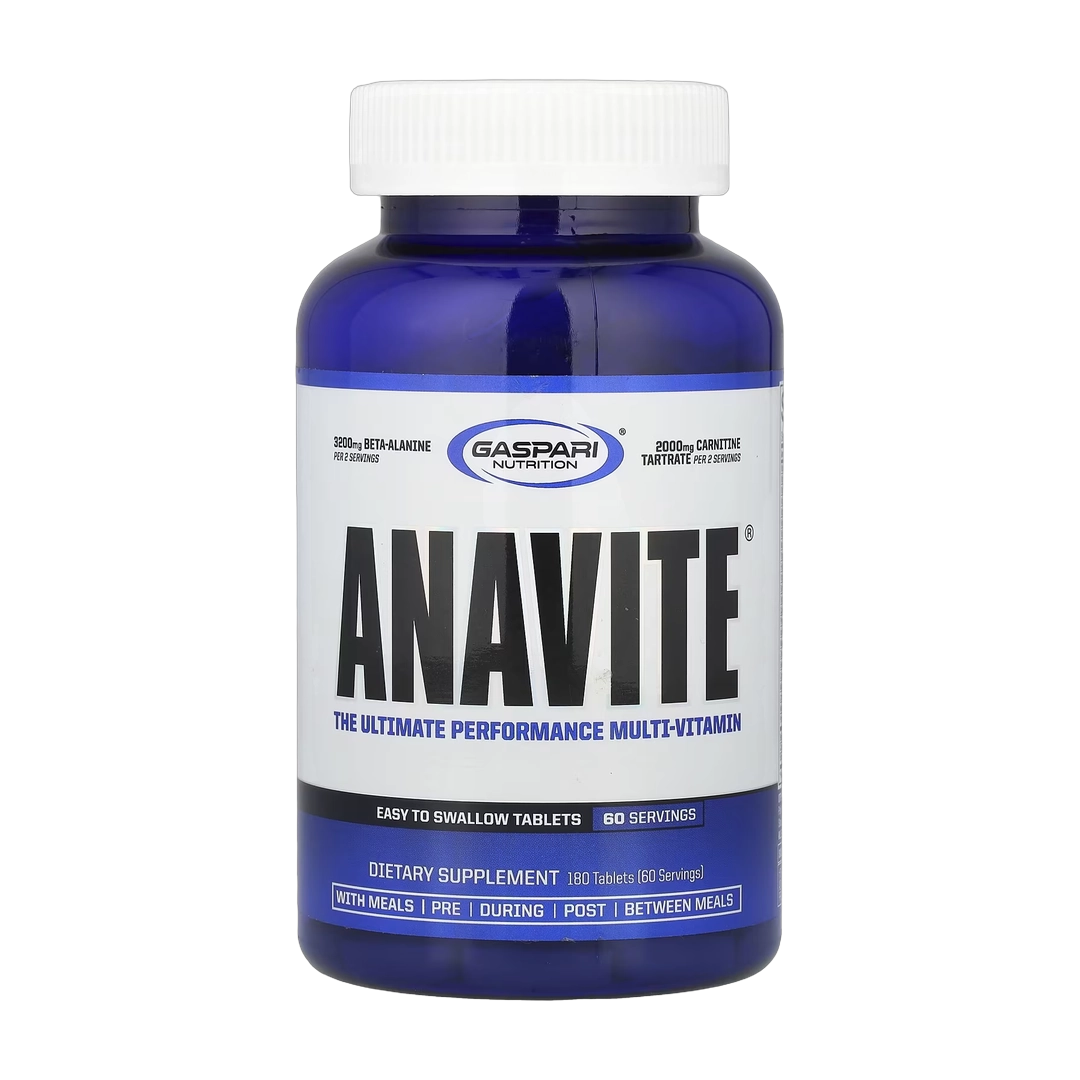 Gaspari Nutrition, ANAVITE®, The Ultimate Performance Multi-Vitamin, 180 Tablets