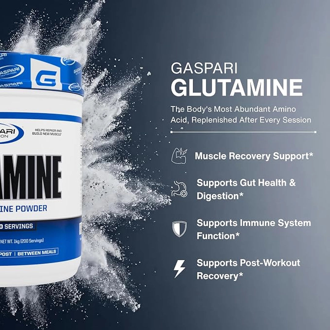 Gaspari Nutrition, Glutamine, Unflavored, 10.58 oz (300 g)