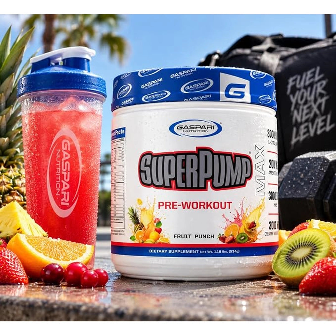 Gaspari Nutrition, SuperPump Max, Fruit Puch, 1.41 lbs, 640 g