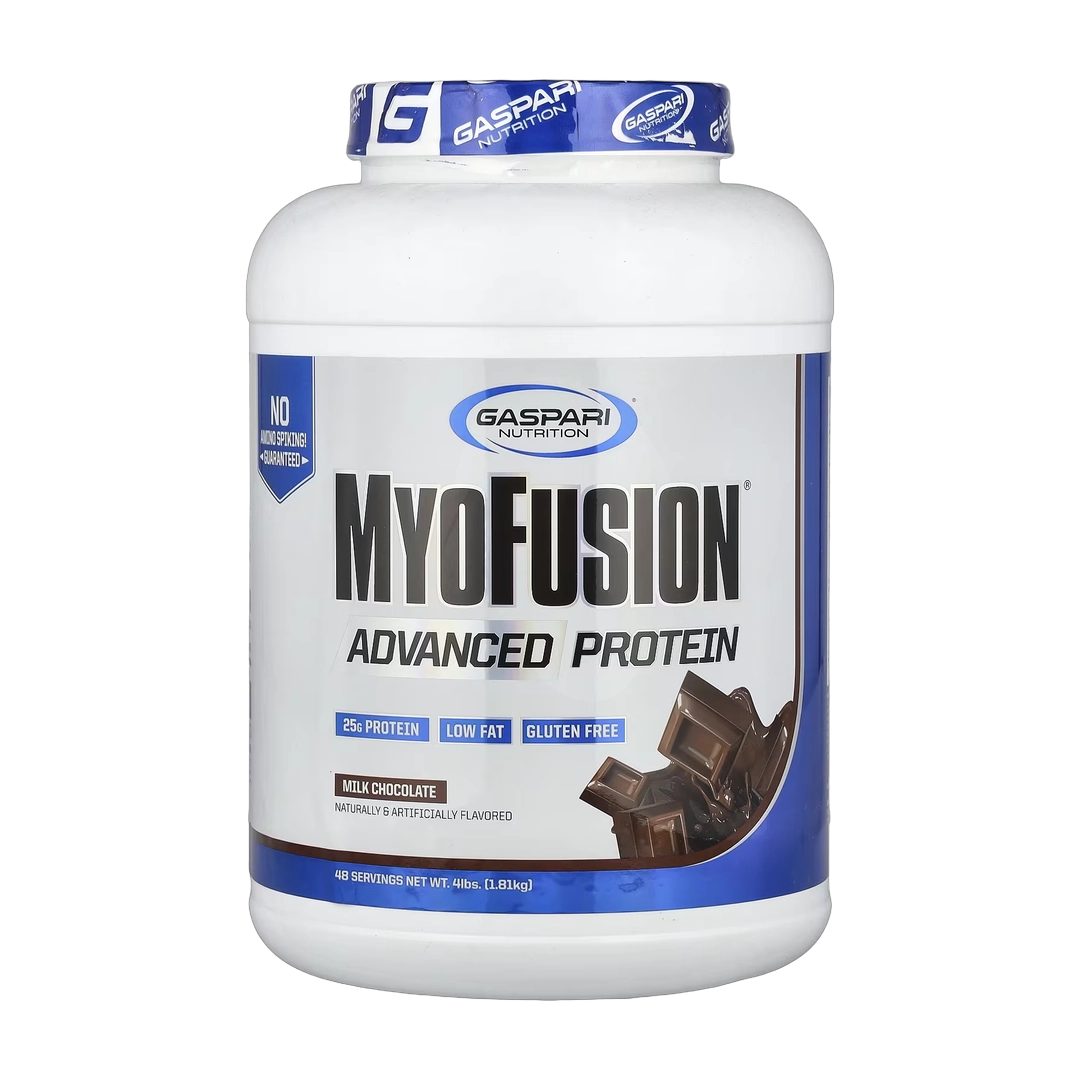 Gaspari Nutrition, MyoFusion®, Advanced Protein, Milk Chocolate, 4 lbs (1.81 kg)
