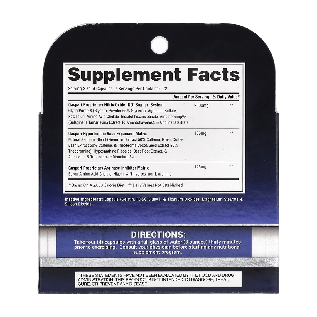 Gaspari Nutrition, PlasmaJet, 90 Capsules