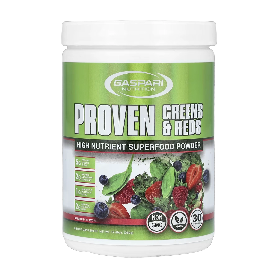 Gaspari Nutrition, Proven Greens & Reds, 12.69 oz (360 g)