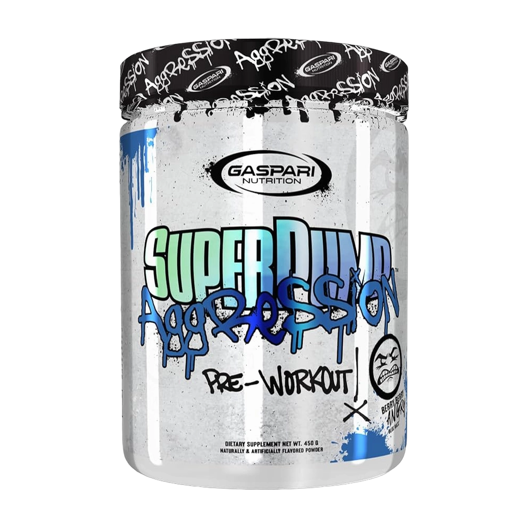 Gaspari Nutrition, Super Pump, Aggression, Jersey Mobster Italian Ice US, 450 Grams