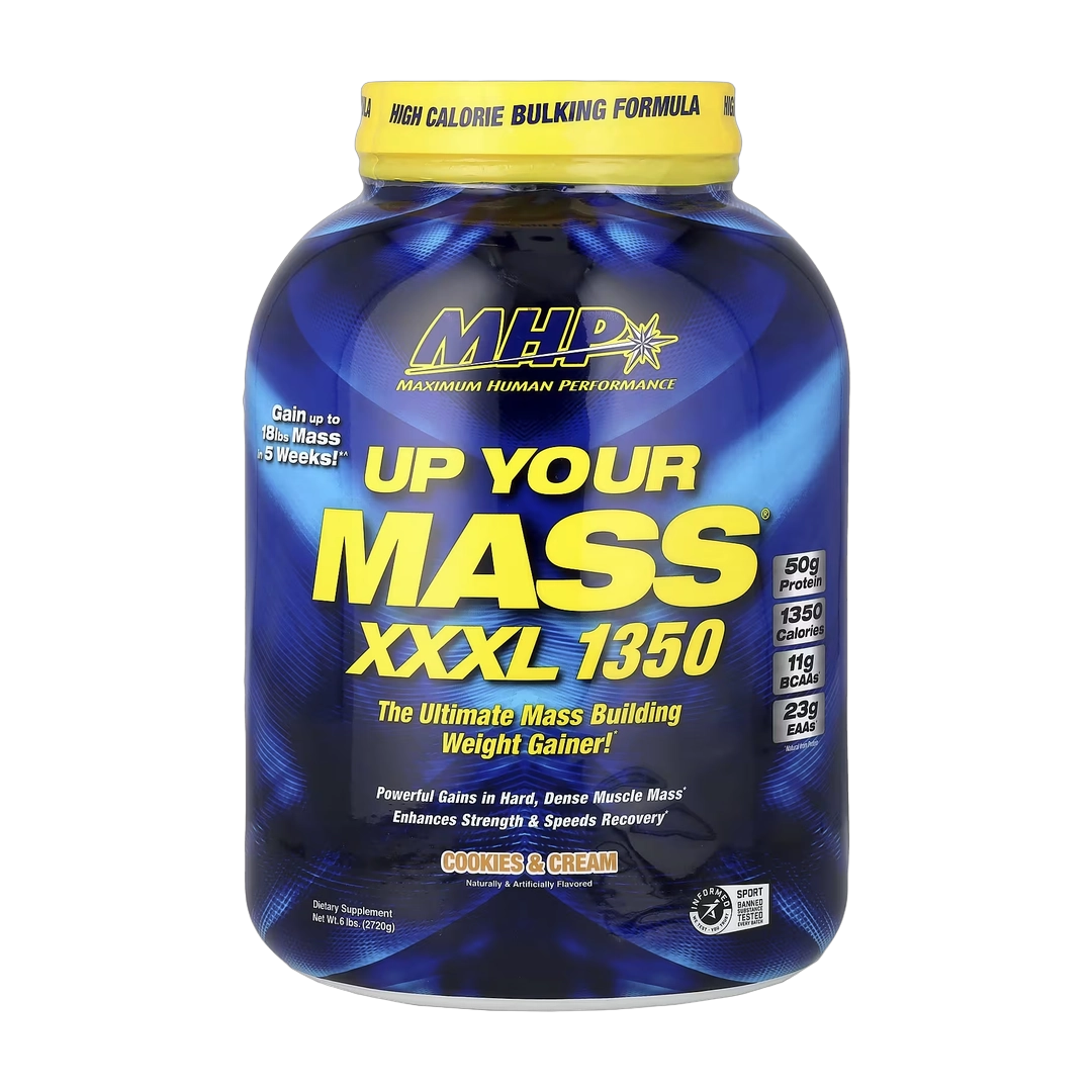 MHP, Up Your Mass® XXXL 1350, Cookies & Cream, 6 lbs (2,720 g)