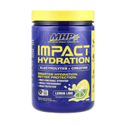 MHP, Impact Hydration, Electrolytes + Creatine, Lemon Lime, 0.98 lbs (15.6 oz)