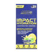 MHP, Impact Hydration, Electrolytes + Creatine, Lemon Lime , 14 Stick Packs, 0.52 oz